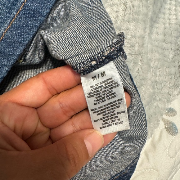 Aeropostale Women's Navy Dungarees-overalls size M - Picture 4 of 5